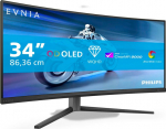 MMD-MONITORS & DISPLAYS PHILIPS 34M2C6500 34inch OLED 3440x1440 HDMI Black/Grey
