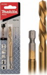 Makita MAKITA drill bit. DRILL DO METAL HSS-TIN 1/4'' HEX 9.0x102mm