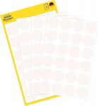 Sticker label AVERY Zweckform Q18mm white 96pcs (3170)
