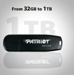 PAT Pendrive Patriot Patriot Core 1B Type A USB 3.2 80MB/s czarny