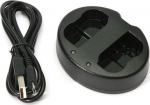 Extra Digital Charger CANON LP-E8, Dual