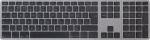 Matias Wireless keyboard - Mac dongle USB-C Silver