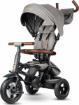 Qplay Qplay Rito tricycle Deluxe Rubber Grey
