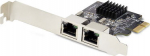 StarTech.com 2-PORT NETWORK CARD TAA, TAA-COMPLIANT NIC WINDOWS/LINUX