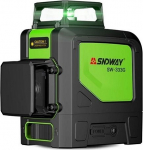 SNDWAY Plane Laser 360 Degrees, 30m, Green Beam