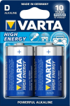 Varta Longlife Power - alkaline battery, 2 pcs D (LR20) battery