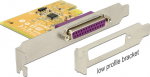 Delock PCI Express Card 1 x Parallel - Parallel adapter