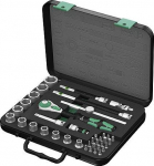 Wera Tools Wera 05003596001 - Socket Set - 3/8" - Imperial - 1 Kopf/K&ouml;pfe - 1/2.1/4.3/4.3/8.5/16.5/8.7/16.7/8.9/16.11/16.11/32.13/16" - T10 - T15 - T20 - T25 - T27 - T30 - T40