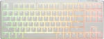 Ducky One 3 Classic Pure White TKL Gaming Tastatur, RGB LED - MX-Clear