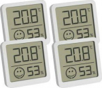 TFA-Dostmann TFA 30.5053.02.04 4-Pack white Digital Thermo Hygrometer