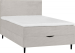 Continental bed LAARA 120x200cm, beige