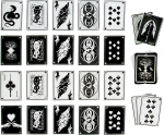 Paladone Harry Potter Dark Arts Playing Cards in Tin