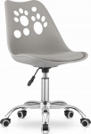 Leobert Swivel chair PRINT - szare