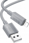 Kabel USB Hoco USB-A - Lightning 1 m Szary