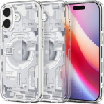 Case Spigen Ultra Hybrid MagSafe do iPhone 17, transparent white