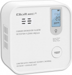 Qoltec Carbon monoxide detector with battery | alarm 85dB | LED