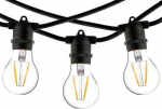 LAMP LED GARLAND GARDEN STRING/E27 10M VS-628 VISIONAL