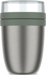 Mepal Thermo-Lunchpot Ellipse Edelstahl Nordic Sage 500+200ml