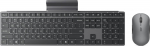 Lenovo 700 Modern keyboard Mouse included Office RF Wireless + Bluetooth US English Grey