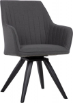 Chair TOMSON swivel, grey