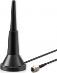 Qoltec Antena 4G LTE z magnetic base | 5dBi | Internal | Omnidirectional | 600-2700 MHz | SMA | 3m