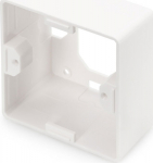 DIGITUS surface-mounted box for front panels panels 80x80 Pure white D-Layout