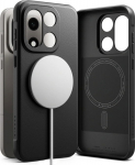 Kaitse&uuml;mbris Onyx Magnetic, OnePlus 15, must, Qi2/MagSafe &uuml;hilduv, Ringke