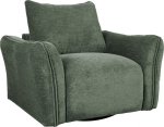 Armchair DIVI swivel, mint green