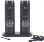 Salter BW14373 Rechargeable Mill Set, Black