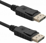 Cable Qoltec DisplayPort - DisplayPort 2m czarny (50446)
