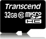 Transcend 32GB MICRO SDHC10 CARD, NO ADAPTER