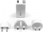 Targus 2-in-1 Wall Charger & Power Bank - Power Bank / Power adapter - 2100 mAh - 1 A (USB)