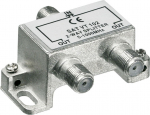 Wentronic F-socket > 2x F-socket