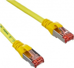 MicroConnect S/FTP CAT6 1m Yellow LSZH, PiMF (Pairs in metal foil)