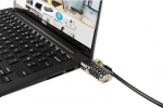 DEL Dell 461-AAEU cable lock Black, Chrome 1.8 m