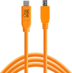 Tether Tools USB-C to 2.0 Mini B 5-Pin 4.60m orange