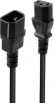 Lindy 0.5M NETZVERLNGERUNGSKABEL C14, TO IEC C13