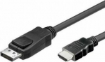 Cable Techly DisplayPort - HDMI 2m czarny (ICOC-DSP-H12-020)