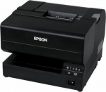EPS Epson TM-J7700, USB, Ethernet, cutter, ASF, black - Multi-station printer, ink-jet, print width (max.): 72 mm, 98mm/sec., USB (2.0), Ethernet, drawer kickout, cutter, single paper feed (print width (max.): 137.8 mm), incl.: cable (USB), power sup ...