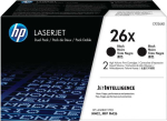 HP 26X 2x Schwarz LaserJet Toner cartridge