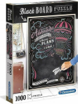 Clementoni Puzzle 1000 element&oacute;w - Black board. Travel