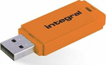Pendrive Integral Neon, 64 GB (INFD64GBNEONOR)