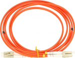 Extralink Patchcord LC/UPC-LC/UPC, Multimode, Duplex, 50/125um, 3mm, 2m