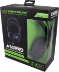 ESP Guitar Company Esperanza Asgard Headphones Black (EGH410)