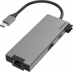 Adap. Hama USB-C pistik -> 2xUSB-A/USB-C/HDMI/LAN