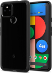 Kaitse&uuml;mbris Ultra Hybrid, Google Pixel 4a 5G, l&auml;bipaistev musta &auml;&auml;rega, Spigen