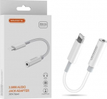 Adapter USB Somostel SMS-BZ01 Lightning - Jack 3.5mm White (25938)