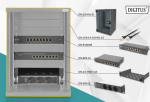 DIGITUS Network set 254 mm (10")-9HE, 312x300mm (B x T)