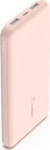 BELKIN POWERBANK 10.000 MAH 12W INKL., USB-A/USB-C KABEL 15CM ROSA