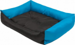 Hobbydog Den Eco - Blue sides and a black mattress XXL